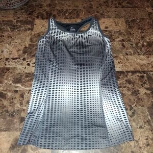 Nike Black and Gray Dri-FIT Sports Bra